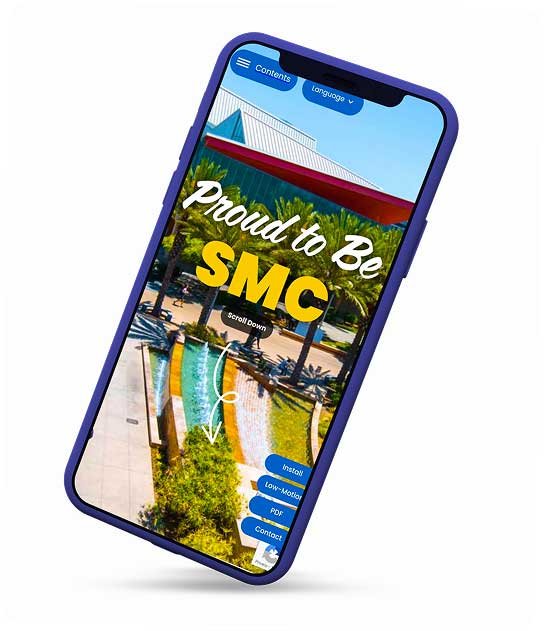 SMC LookBook on mobile
